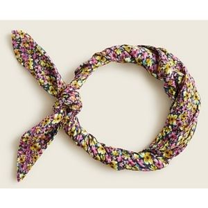 NWT JCrew Liberty Square Scarf & Headband